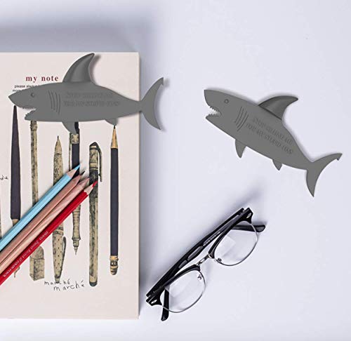 2Pcs Shark Bookmark Cute Page Marker by Taygate Design