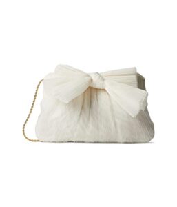 rayne pearl bow clutch pearl / o/s