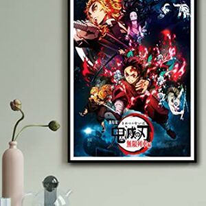 WEMAKES Anime Poster 12X16 Inch Canvas Poster Home Decor Painting Anime Wall Art Fans Gift No Frame