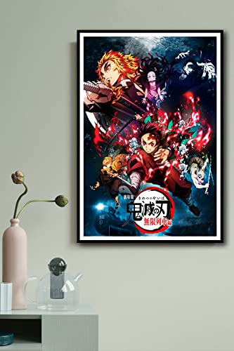 WEMAKES Anime Poster 12X16 Inch Canvas Poster Home Decor Painting Anime Wall Art Fans Gift No Frame