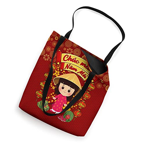 Chuc Mung Nam Moi Tet 2023 Vietnamese Lunar New Year Girls Tote Bag