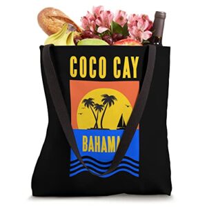 Coco Cay Vacation Souvenir Bahamas Tote Bag