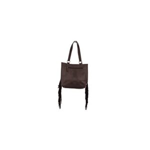 ARIAT Women's Tote Nashville Tote Calf Hair Brown