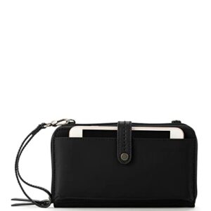 The Sak Esperato Large Smartphone Crossbody in Recycled Nylon, Black