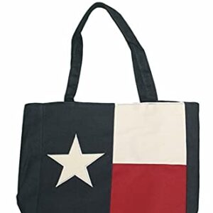 TEXAS FLAG Tote Bag One Size Navy Blue