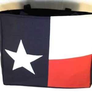 TEXAS FLAG Tote Bag One Size Navy Blue