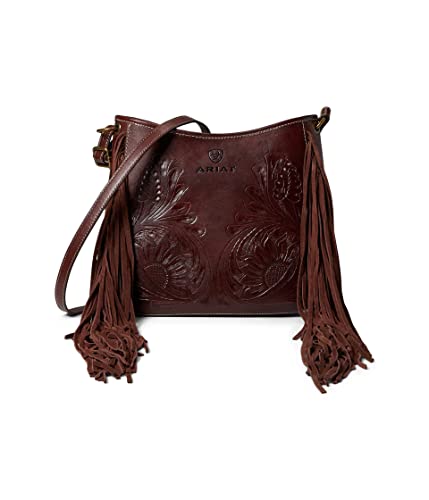 ARIAT Women's Victoria Collection Brown Crossbody Bag