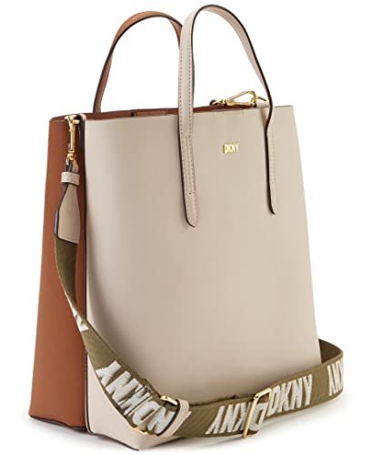 DKNY INES Tote Bag, Eggshell/CRML