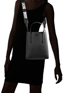 DKNY INES Tote Bag, BLK/LT Toffee