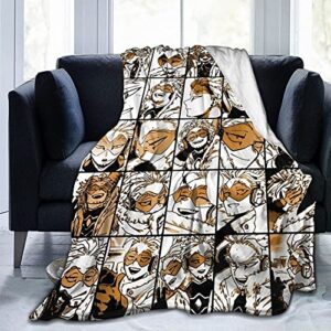 anime blankets soft plush flannel fleece throw blankets for couch sofa bedding living room 60″x50″