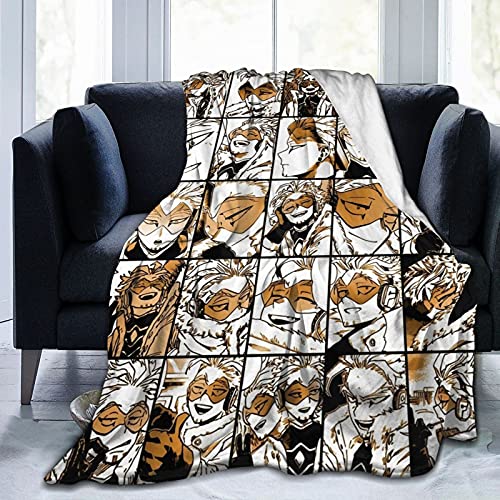 Anime Blankets Soft Plush Flannel Fleece Throw Blankets for Couch Sofa Bedding Living Room 60"x50"