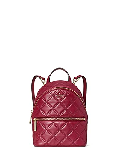 kate spade backpack for women Natalia convertible backpack handbag size mini (BlackBerry preserve)