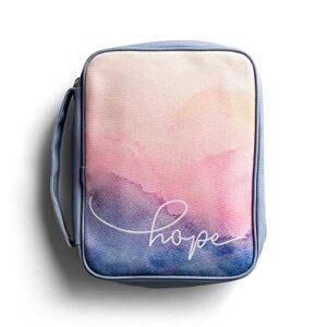 DaySpring - Hope Canvas Bible Cover, 10 1/4" x 7 1/4" x 2" (J8761)