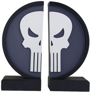 marvel punisher logo collectible bookend