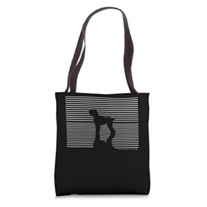 black russian terrier love tote bag