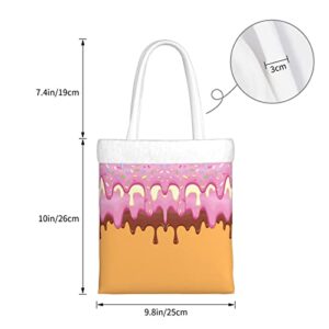 Ladies Women Fluffy Shoulder Bag Tote bags Creamy Ice Cream New Gift Purse Plush Handbag for Autumn and Winter