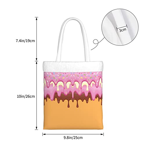 Ladies Women Fluffy Shoulder Bag Tote bags Creamy Ice Cream New Gift Purse Plush Handbag for Autumn and Winter