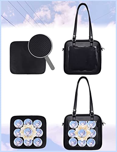 Soutrend Women Ita Bag Anime Crossbody Shoulder Bag Backpack Purse Satchel Bag with Removable Insert