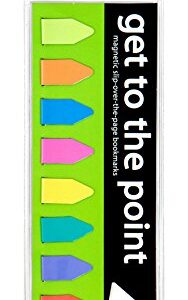 Get to The Point - Magnetic Arrow Bookmarks - EARTHTONE - Set of 8