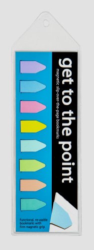 Get to The Point - Magnetic Arrow Bookmarks - EARTHTONE - Set of 8