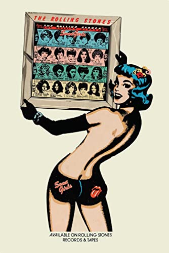 Buyartforless Rolling Stones Some Girls 1978 36x24 Music Art Print Poster, Multicolor