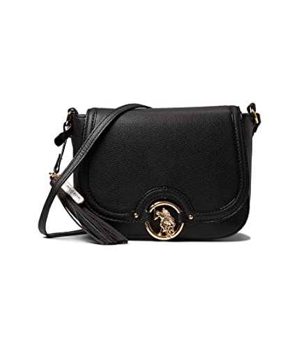 MEDALLION CROSSBODY BAG Black / 1SZ