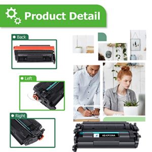 Aztech 26A CF226A Toner Cartridge 2 Pack Compatible Replacement for HP 26A CF226A 26X CF226X Pro M402dn M402n M402dw Pro MFP M426fdw M426fdn M426dw Series Printer Ink High Yield (Black 2-Pack)