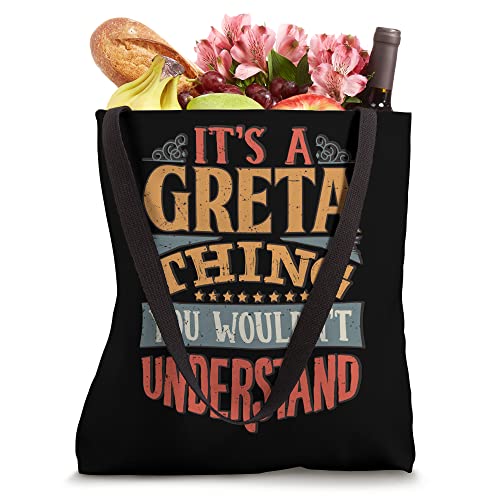 Greta Name Tote Bag