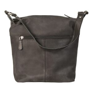 FLORIANA Women's Shoulder Bag for Women Hobo Purses for Women Leather Hobo Bag - Black