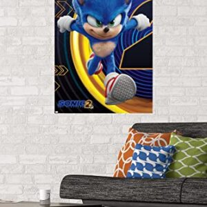 Trends International Sonic The Hedgehog 2 - Sonic Wall Poster, 22.375" x 34", Unframed Version