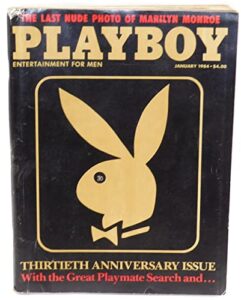 anticuria january 1984 – playboy magazine – men’s adult publication back issue