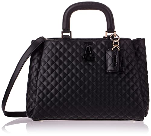 GUESS Rue Rose Girlfriend Satchel Black One Size