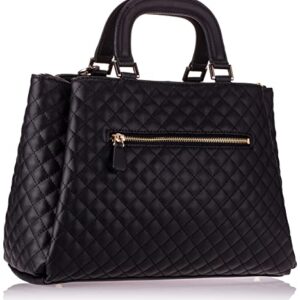 GUESS Rue Rose Girlfriend Satchel Black One Size