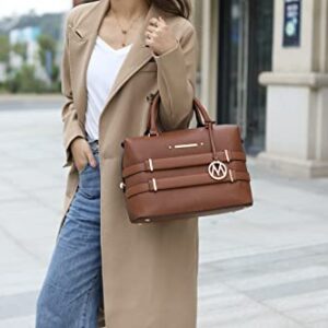 MKF Collection Satchel Bag For Women Top Handle Handbag Purse Black