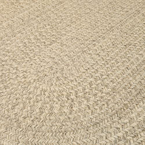 Colonial Mills All - Natural Woven Tweed - Light Grey 4' x 6'