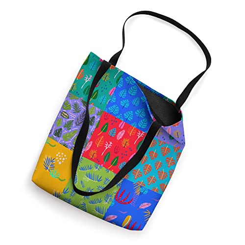 Quilting Lovers Colorful Design Quilters Tote Bag