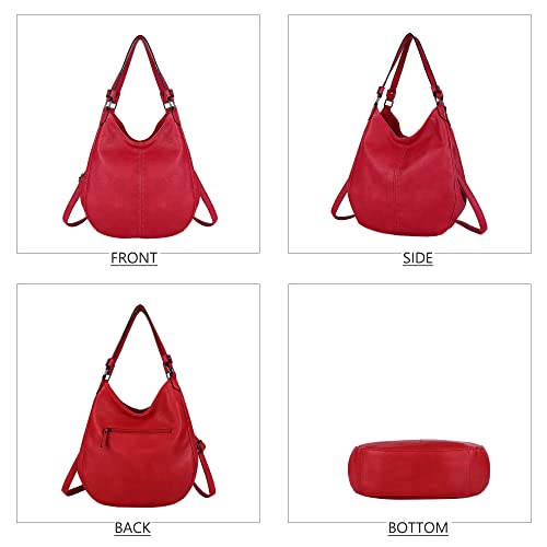 Hobo Bags for Women Faux Leather Ladies Purses and Handbags Tote Shoulder Bag Large Crossbody Bags