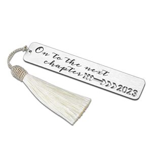 bookmark with tassel inpirational gifts for women men kids book lovers 2023 graduation gifts for student her him teen boy girl rerirement boss coworker leaving high school college senior grads gifts