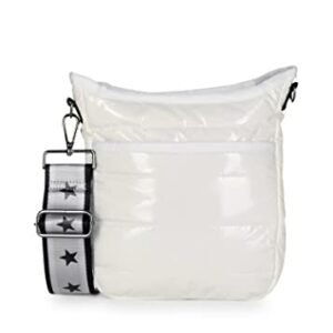 Haute Shore - Nikki Blanc Crossbody White W Silver Strap