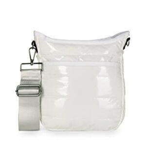 Haute Shore - Nikki Blanc Crossbody White W Silver Strap