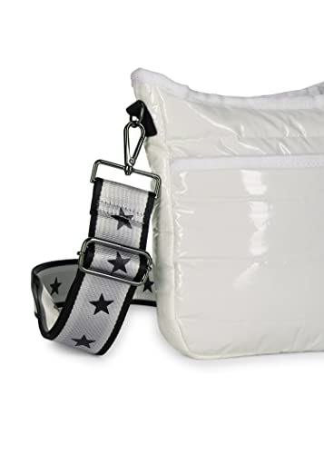 Haute Shore - Nikki Blanc Crossbody White W Silver Strap