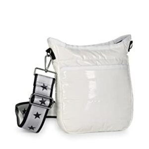 Haute Shore - Nikki Blanc Crossbody White W Silver Strap