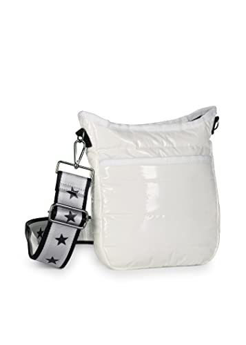 Haute Shore - Nikki Blanc Crossbody White W Silver Strap