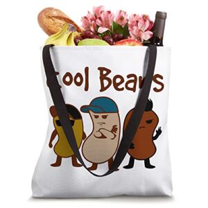 Funny Saying Cool Beans Tote Bag