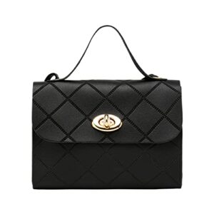 liuta women fashion ladies pu top handle satchel shoulder tote bags purse small messenger tote crossbody bag
