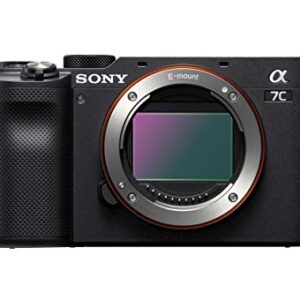 Sony Alpha 7C Full-Frame Mirrorless Camera - Black (ILCE7C/B)