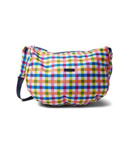 nautica oceanview printed xl hobo multi gingham one size