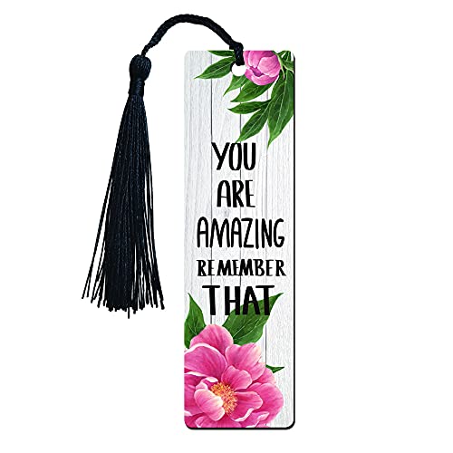 FIVE ELEPHANT You are Amazing Funny Inspirational Bookmark, Funny Reader Gifts, Reading Gifts, Gift for Men and Women, Book Lover Writers Friends