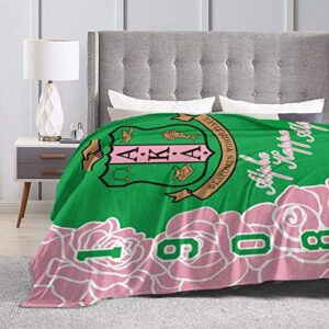Lightweight Bed Blankets Throw Blanket Ultra Soft Velvet Blanket Quilt Durable Home Decor Blanket Sofa Blanket Carpet 50"x40" Green Pink Gifts Aka-3 (13)
