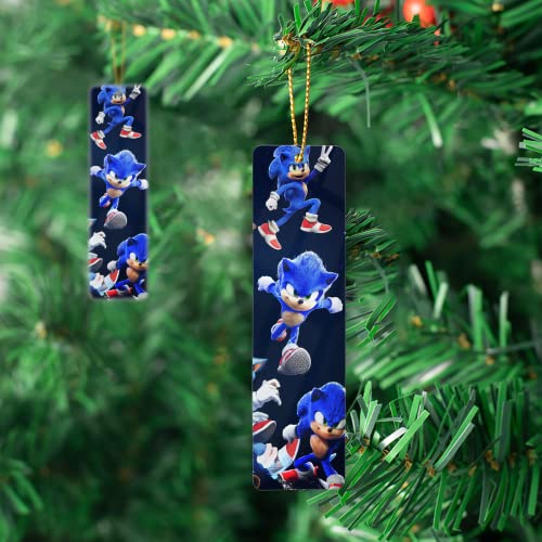 Bookmarks Ruler Metal Sonic Bookography Hedgehog Tassels Measure Bookworm Reading for Book Bibliophile Gift Reading Christmas Ornament Markers Bookmark